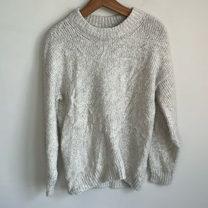 Abercrombie & Fitch Beige Tan Knit Crew Neck Sweater Men’s S Small